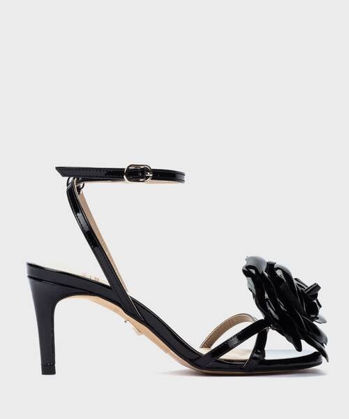 Sandalias tacón | VALASSINA 1761-B410H | BLACK | Martinelli